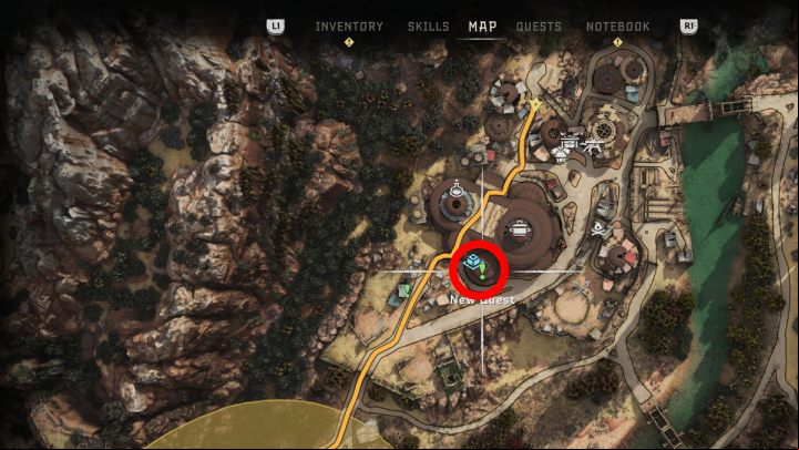 After completing the 3rd main quest, To the Brink, talk to Petra about the refugees - Horizon Forbidden West: The Twilight Path - walkthrough - Side quests - Horizon Forbidden West Guide
