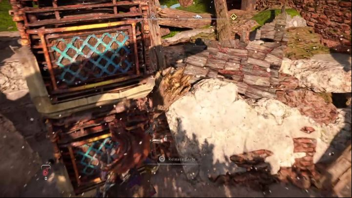 This will get you to the roof, where you'll find one more crate - Horizon Forbidden West: A Church? Really? - how to get? - Ornaments - Horizon Forbidden West Guide