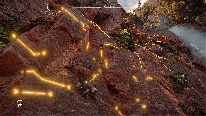 Climbing in the game can be difficult, as Aloy is unable to climb everything - Horizon Forbidden West: Tips and Tricks - Basics - Horizon Forbidden West Guide
