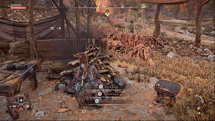 The game may block fast travel in certain situations - Horizon Forbidden West: How to use fast travel? - Exploration - Horizon Forbidden West Guide