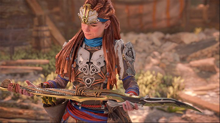 The Champion's Spear is a better spear which will replace the one you started off with - Horizon Forbidden West: How to get first weapons? - Combat - Horizon Forbidden West Guide