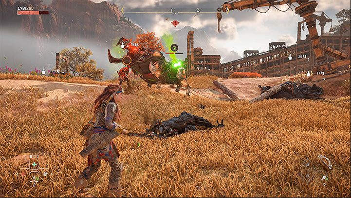 You need to explore the area southwest of Chainscrape - Horizon Forbidden West: To the Brink - walkthrough - Main Storyline - Horizon Forbidden West Guide