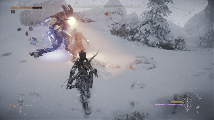 When you find another member of the Tenakth tribe, help them fight the machines - Horizon Forbidden West: A Soldiers March - walkthrough - Side quests - Horizon Forbidden West Guide