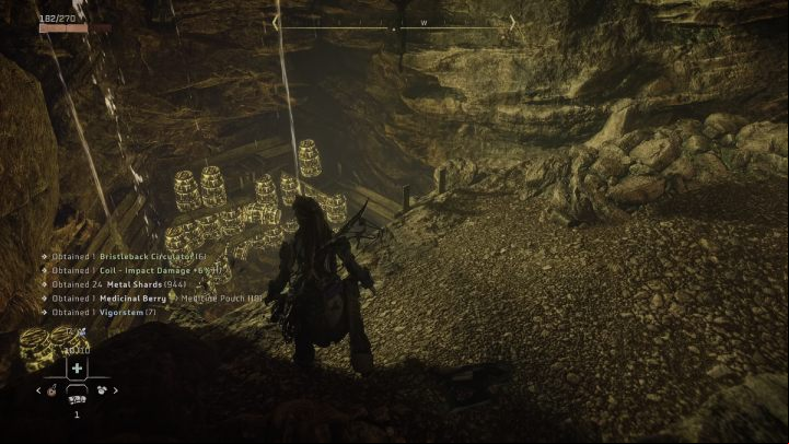 After eliminating the machines, go to the next part of the room - Horizon Forbidden West: The Bristlebacks - walkthrough - Side quests - Horizon Forbidden West Guide