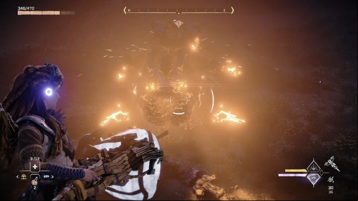 When you come out of the tunnel you will be attacked by the Rockbreaker Climb the high rock near the tunnel and wait for the machine to emerge from the ground - Horizon Forbidden West: Breaking Even - walkthrough - Side quests - Horizon Forbidden West Guide