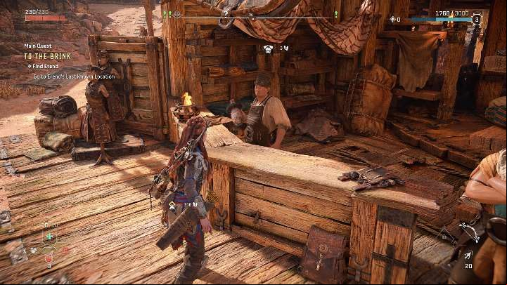 Horizon Forbidden West's first traders can be found right after the prologue, once you reach Chainscrape - Horizon Forbidden West: Traders - Basics - Horizon Forbidden West Guide