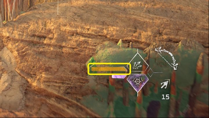 You'll find the Weapon Stamina bar in the lower-right corner of the screen, right next to the weapon icon, as pictured above - Horizon Forbidden West: How to recover Weapon Stamina? - Combat - Horizon Forbidden West Guide