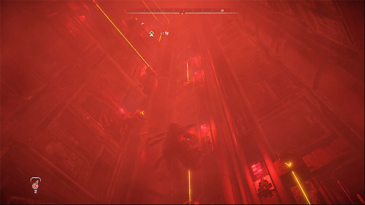 Approach the elevator door and hold down R2 to force it open - Horizon Forbidden West: The Eye of the Earth - walkthrough - Main Storyline - Horizon Forbidden West Guide