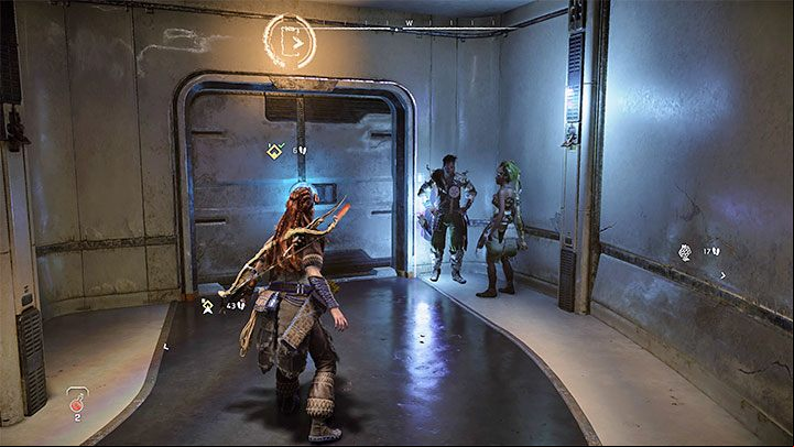 After deciding you've spent enough time in the Base, head for the west door the game marked for you - Horizon Forbidden West: The Eye of the Earth - walkthrough - Main Storyline - Horizon Forbidden West Guide