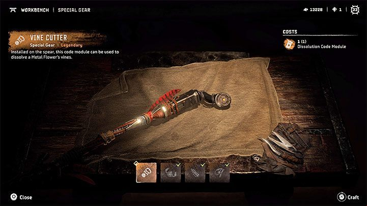 The Vine Cutter is a tool that opens Metal flowers, which you can find in various places on the map of Horizon Forbidden West - Horizon Forbidden West: Tools and Gadgets - Basics - Horizon Forbidden West Guide