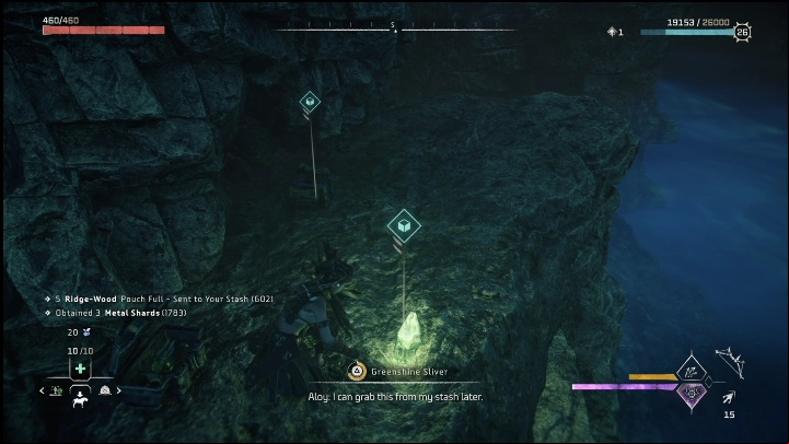 There are many resources to be found in the sunken caverns - Horizon Forbidden West: Sunken Caverns - how to complete? - Secrets & Collectibles - Horizon Forbidden West Guide
