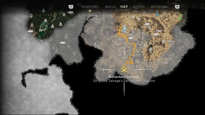 5 - Horizon Forbidden West: Stillsands - list of all contracts - Salvage Contracts - Horizon Forbidden West Guide