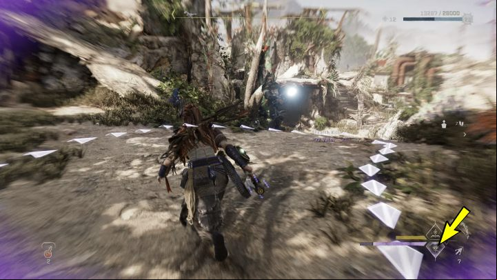 The rebel leader is at the back of the camp - Horizon Forbidden West: Blood for Blood - walkthrough - Side quests - Horizon Forbidden West Guide