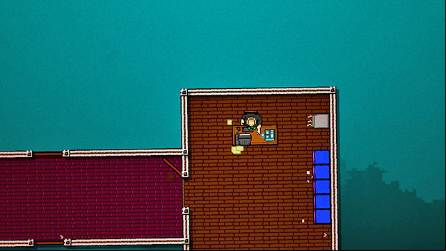 In the next scene, the disk should be lying next to other Jakes things - Bonus Scene - The Abyss - Hotline Miami 2: Wrong Number - Game Guide and Walkthrough