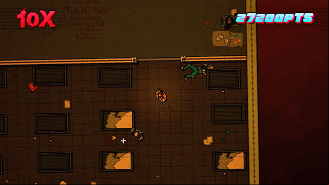 Downstairs, you will encounter four shooters - Bonus Scene - The Abyss - Hotline Miami 2: Wrong Number - Game Guide and Walkthrough