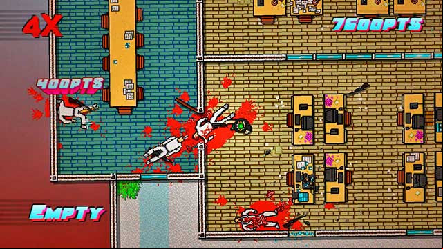 Go upstairs - Scene 3 - Hard News - Act 1 - Exposition - Hotline Miami 2: Wrong Number - Game Guide and Walkthrough