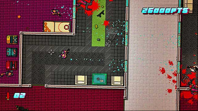 Go up - Scene 24 - Take Over - Act 6 - Catastrophe - Hotline Miami 2: Wrong Number - Game Guide and Walkthrough