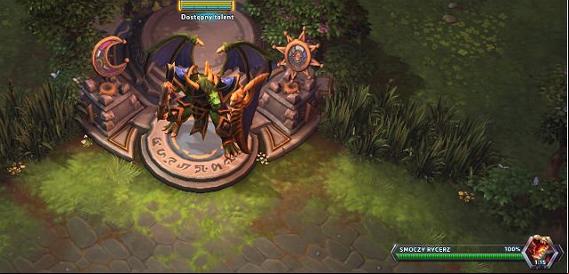 When you free the Dragon Knight, hell take place of your hero - Dragon Shire - Types of battlegrounds - Heroes of the Storm - Game Guide and Walkthrough