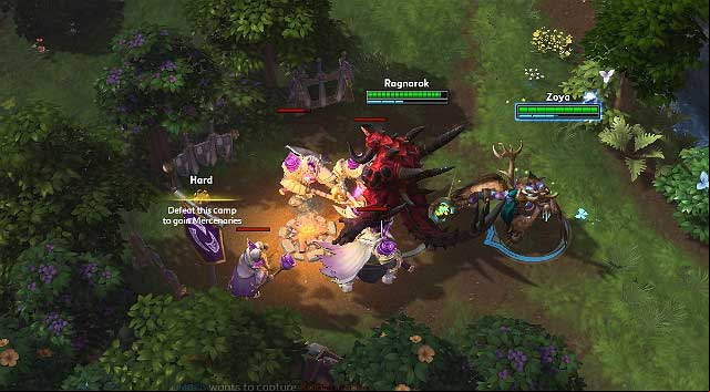 Knights are much more difficult, there are bigger groups of them and they use melee attacks - Dragon Shire - Types of battlegrounds - Heroes of the Storm - Game Guide and Walkthrough