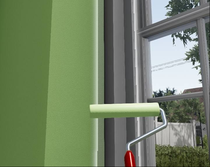 Contrary to appearances, painting a room completely is a trivial problem, although it often appears in House Flipper - FAQ | Basics of the game | House Flipper - Basics of the House Flipper game - House Flipper Game Guide