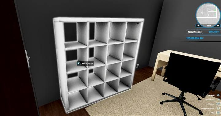 Despite placing a bookcase in Kalls room, it did not become an office - although it should. - FAQ | Basics of the game | House Flipper - Basics of the House Flipper game - House Flipper Game Guide