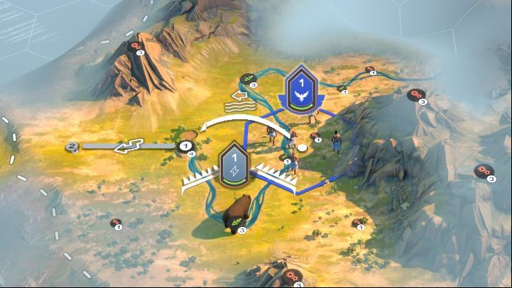 Unit movement is not only limited by rivers, but also by enemy units. - Humankind: Units - movement and combat - Basis - Humankind Guide