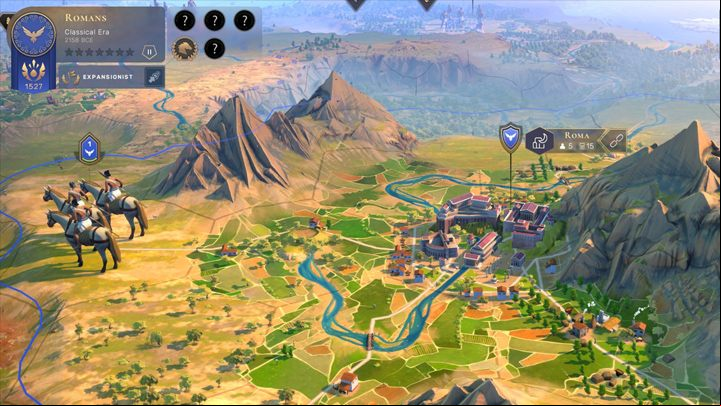 Rome is in a good position to develop. There are rivers and forests rich in resources. The city is on a high hill, so it will be easier to defend. There is also a lot of space for the expansion of the city with new districts. - Humankind: Cities - How to build them and where? - Basis - Humankind Guide