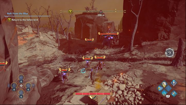 Be careful of the enemies you may encounter, because at this stage they can cause a lot of problems - Immortals Fenyx Rising: Bolt from the Blue - walkthrough - Main missions - Immortals Fenyx Rising Guide