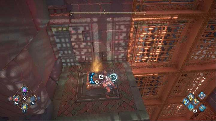 On the left side there is also a chest that is worth opening - Immortals Fenyx Rising: Dark Arts - walkthrough - Hephaestus quests - Immortals Fenyx Rising Guide