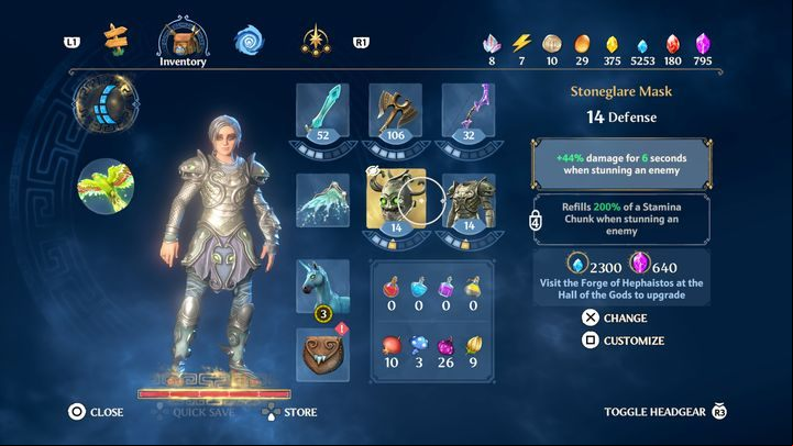 Yes, in Immortals Fenyx Rising the gameplay mechanics allow you to create character builds that will strengthen your character in specific areas of your choice - Immortals Fenyx Rising: Tips for beginners - Basics - Immortals Fenyx Rising Guide