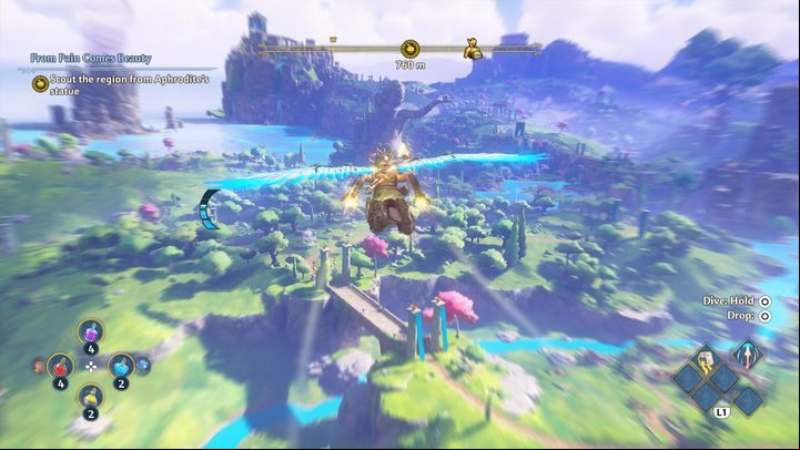 Using stamina potions while climbing high walls will allow you to avoid situations in which your character will lose all of his endurance and fall, taking heavy damage - Immortals Fenyx Rising: Tips for beginners - Basics - Immortals Fenyx Rising Guide