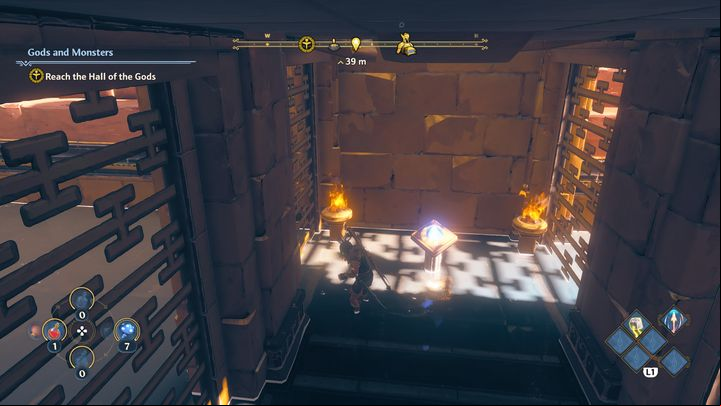 The final switch is located on the other side of the temple - Epic chest (Clashing Rocks) - how to obtain? - FAQ - Immortals Fenyx Rising Guide