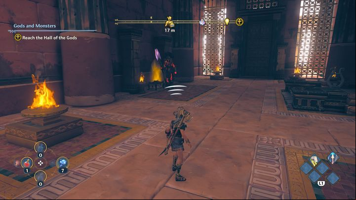 Inside you will encounter one of the more powerful opponents, beware of his attacks, he will also be aided by other nearby opponents - Epic chest (Clashing Rocks) - how to obtain? - FAQ - Immortals Fenyx Rising Guide