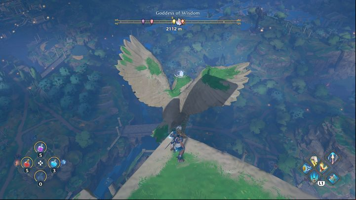 Make a quick trip to the statue of the Goddess of Wisdom - Immortals Fenyx Rising: Ambrosia (Grove of Kleos) - map - Kleoss Grove - Immortals Fenyx Rising Guide