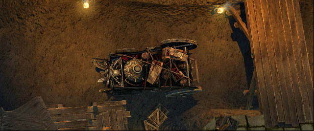Quest isnt difficult: you just need to escort a cart with explosives - Fight Fireballs with Explosives - Chapter IV - The Lord of the Kings - warrant A - Impire - Game Guide and Walkthrough