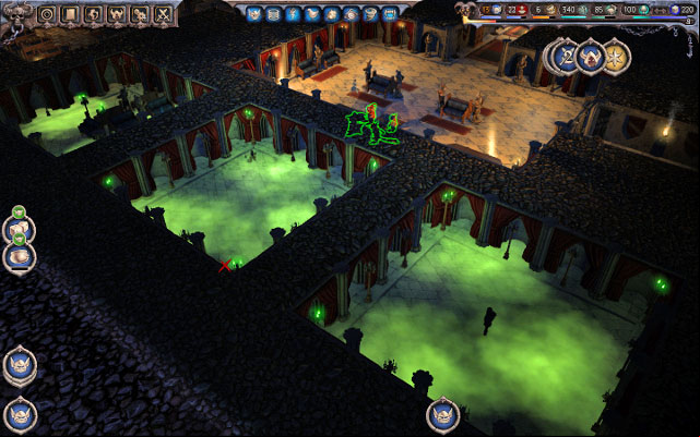 Chambers with acid are in the eastern wing: if you have a Squad with the magic armor, it should survive every room - Killem All - Chapter IV - The Lord of the Kings - warrant A - Impire - Game Guide and Walkthrough