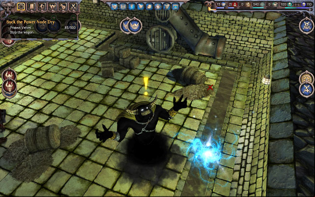 Now you have to defend him for five minutes, while he drains power - Amassing Force - Chapter IV - The Lord of the Kings - warrant B - Impire - Game Guide and Walkthrough