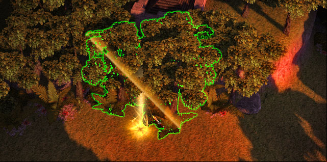 Firstly, defeat nearby heroes and destroy brushes covering the entrance - Breaking the Law-Man - Chapter IV - The Lord of the Kings - warrant B - Impire - Game Guide and Walkthrough
