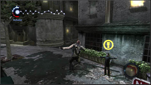 We receive side missions from characters with yellow exclamation marks above their heads. - Side missions - Walkthrough - inFAMOUS - Game Guide and Walkthrough