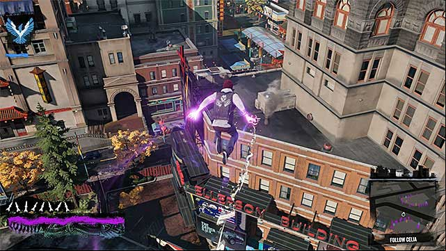 While following Celia, use paper trails for navigation - Chapter 6, part 1 - things to do in the game - inFamous Paper Trail - inFamous: Second Son - Game Guide and Walkthrough
