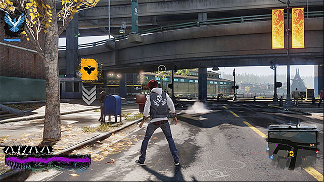 The starting point of the seventeenth mission of the inFamous Paper Trail - Chapter 6, part 2 - things to do in the game - inFamous Paper Trail - inFamous: Second Son - Game Guide and Walkthrough