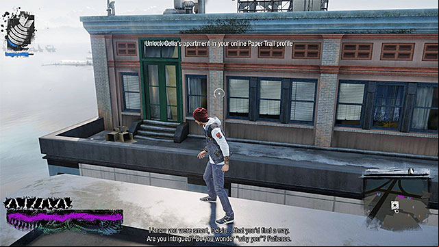 The entrance to Celias apartment - Chapter 6, part 3 - things to do in the game - inFamous Paper Trail - inFamous: Second Son - Game Guide and Walkthrough
