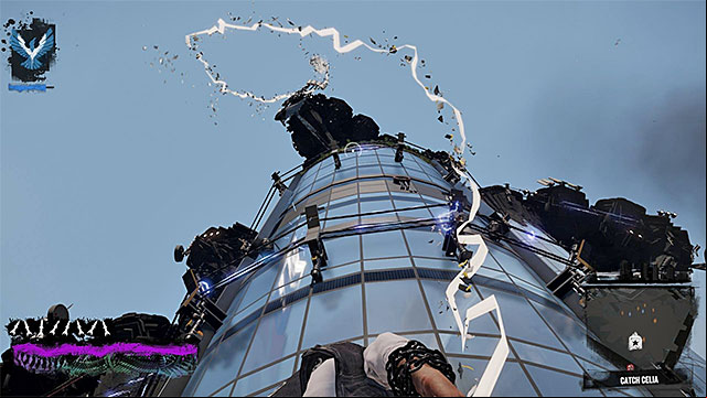 Use the power of smoke to reach the spot, in which Celia is - Chapter 6, part 4 - things to do in the game - inFamous Paper Trail - inFamous: Second Son - Game Guide and Walkthrough