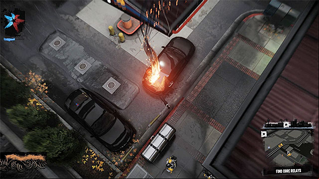A strong hit on the ground is a good way to start most battles - 2: Catching Smoke - Walkthrough - inFamous: Second Son - Game Guide and Walkthrough
