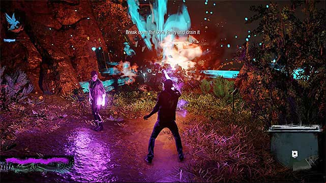 The location of the third Core Relay - 6: Light It Up - Walkthrough - inFamous: Second Son - Game Guide and Walkthrough