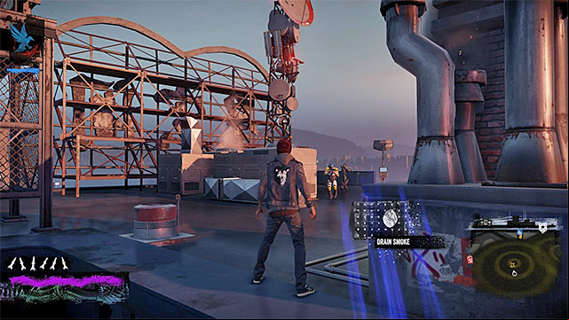 Destroy five Jammers - Lantern District - more difficult activities - City - inFamous: Second Son - Game Guide and Walkthrough