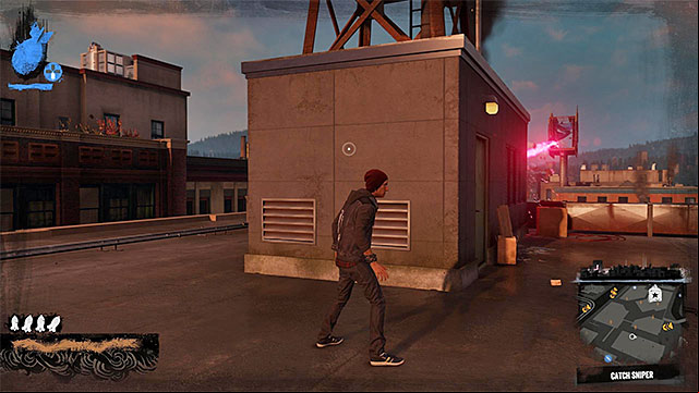 Often use covers on your way to the billboard - 4: Chasing the Light - Walkthrough - inFamous: Second Son - Game Guide and Walkthrough