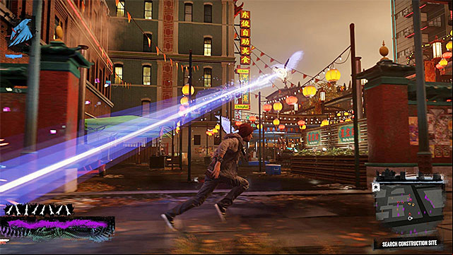 Keep fighting the gangsters and the angels, while checking on the successive marked areas - 10: Reggie takes Flight - Walkthrough - inFamous: Second Son - Game Guide and Walkthrough