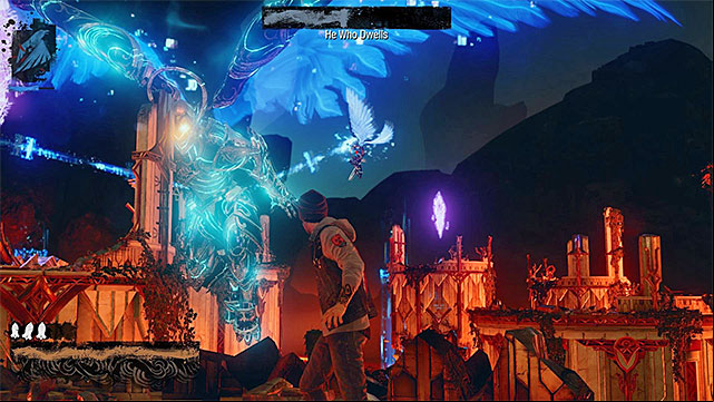 In this part, the only new thing is that boss will be ed by the smaller angels (screen above) - 11: Heavens Hellfire - Walkthrough - inFamous: Second Son - Game Guide and Walkthrough