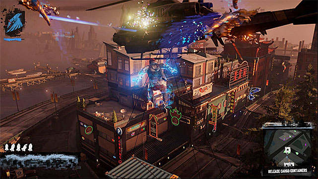 Use proper powers to get to the next containers - 13a: Flight of Angels - Walkthrough - inFamous: Second Son - Game Guide and Walkthrough